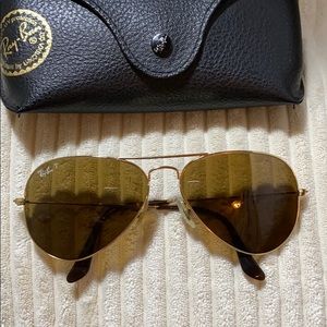 Ray-Ban polarized aviator prescription sunglasses